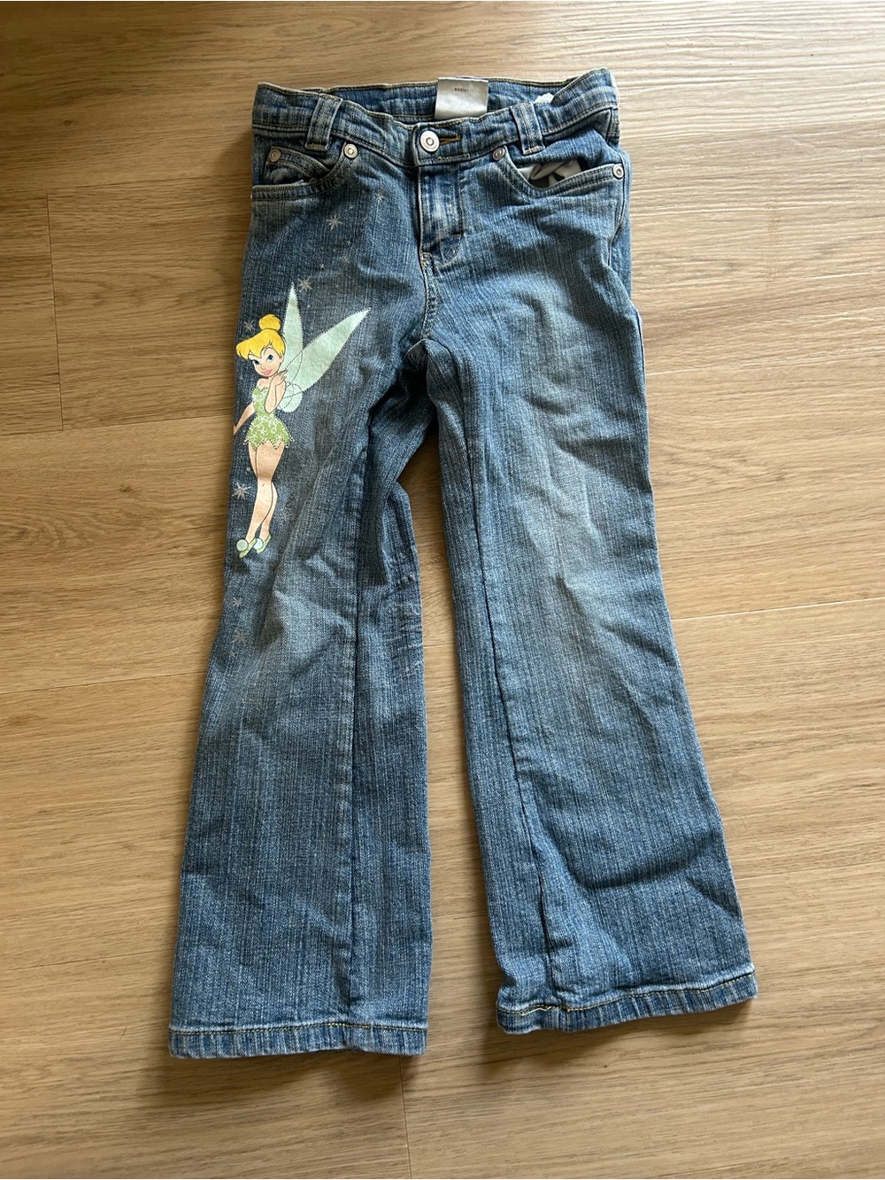 Y2K Kids Tinker Bell Denim Jeans